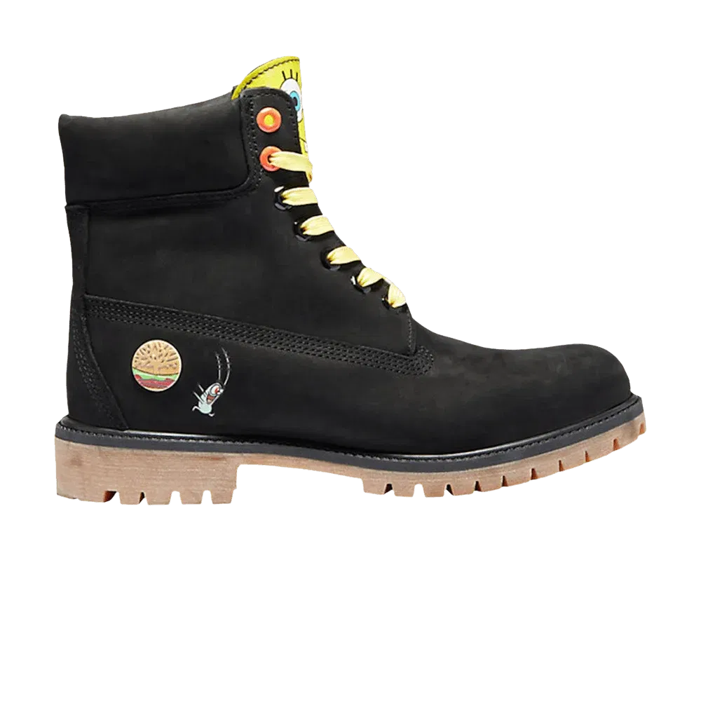 SpongeBob SquarePants x Timberland 6 Inch Black