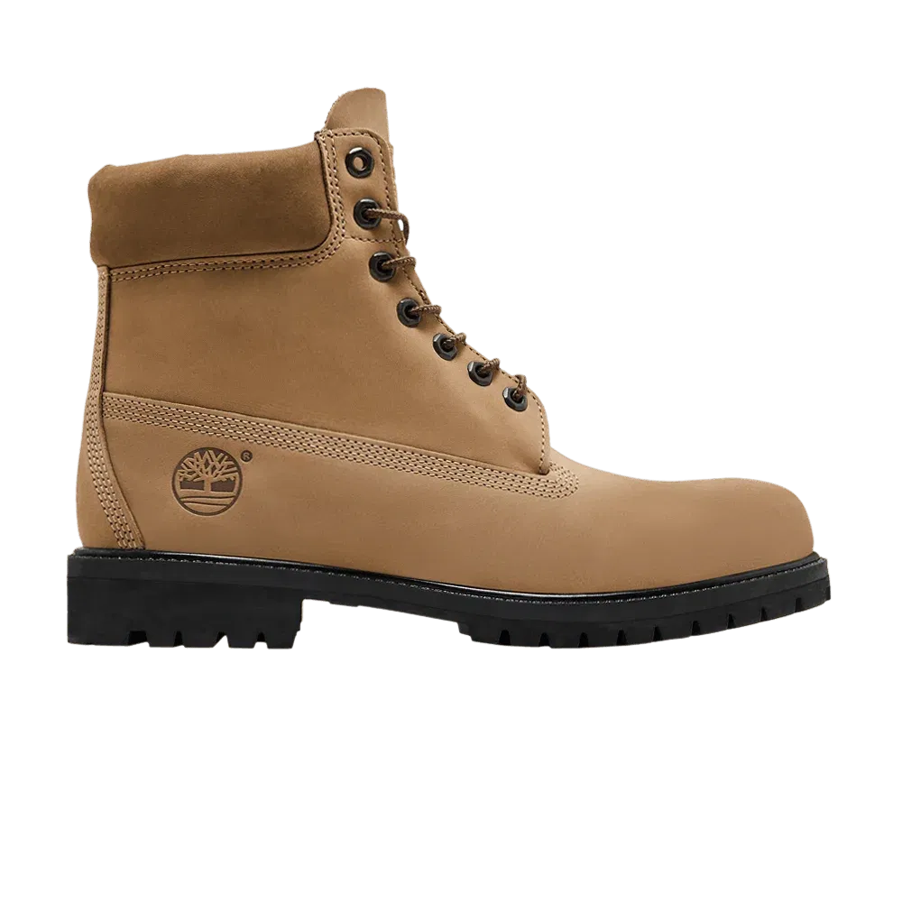 Timberland 6" Premium Waterproof Boot Beige Nubuck