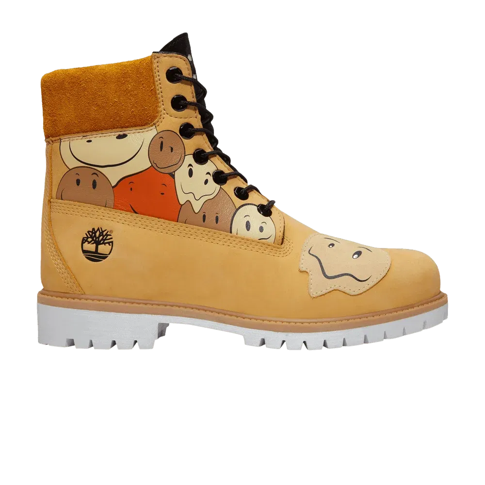 CNSTNT DVLPMNT x Timberland 6 Inch Premium Waterproof Boot Melted Smileys