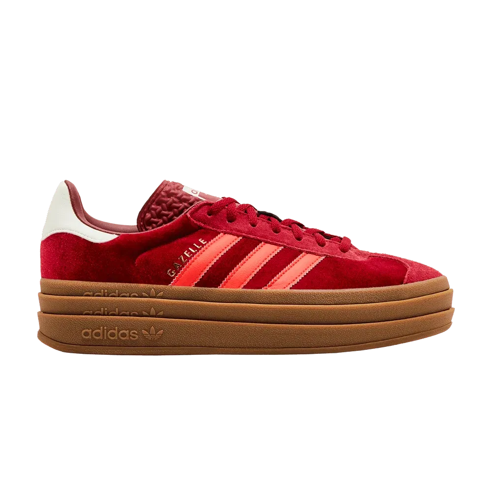 Adidas Wmns Gazelle Bold 'Bright Red Velvet'