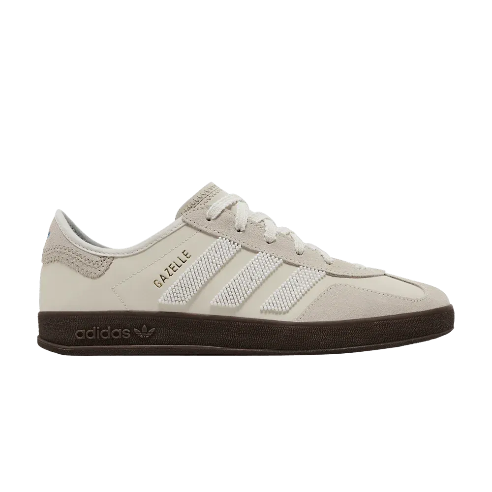 CLOT x adidas Gazelle Indoor Off White