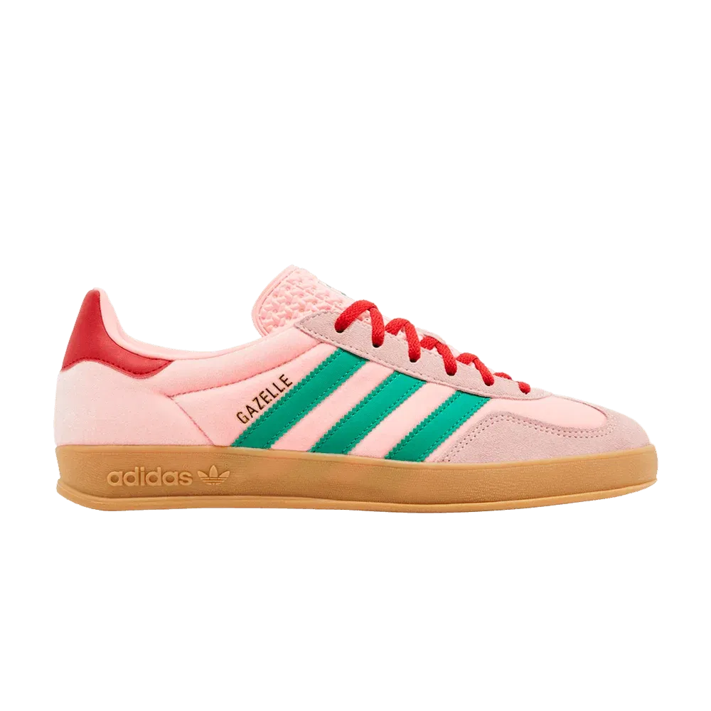 Adidas Wmns Gazelle Indoor 'Glow Pink Court Green'