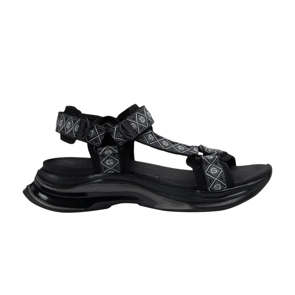 Gucci Run Sandal Black