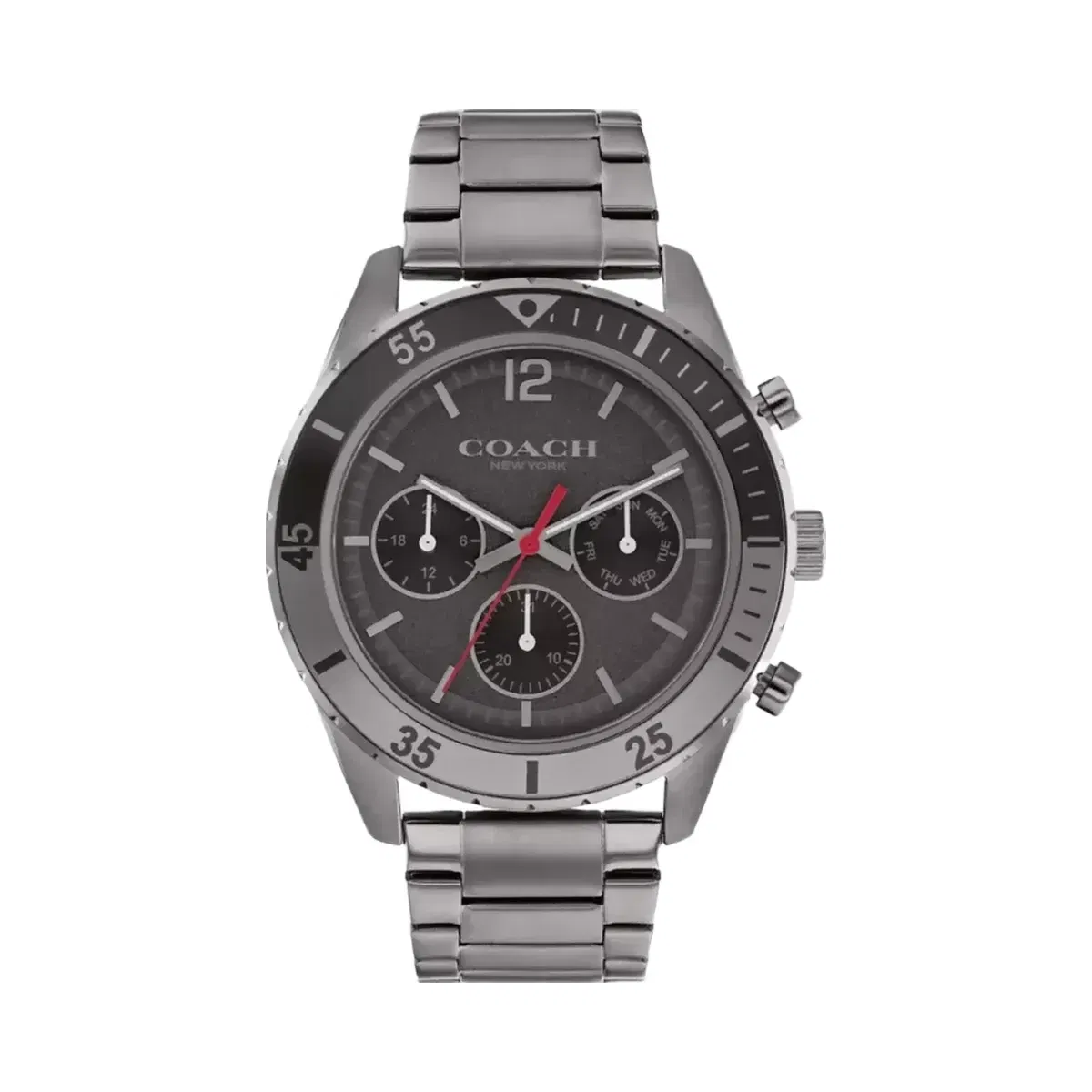 Coach Cole Watch, Dark Grey - 44 mm