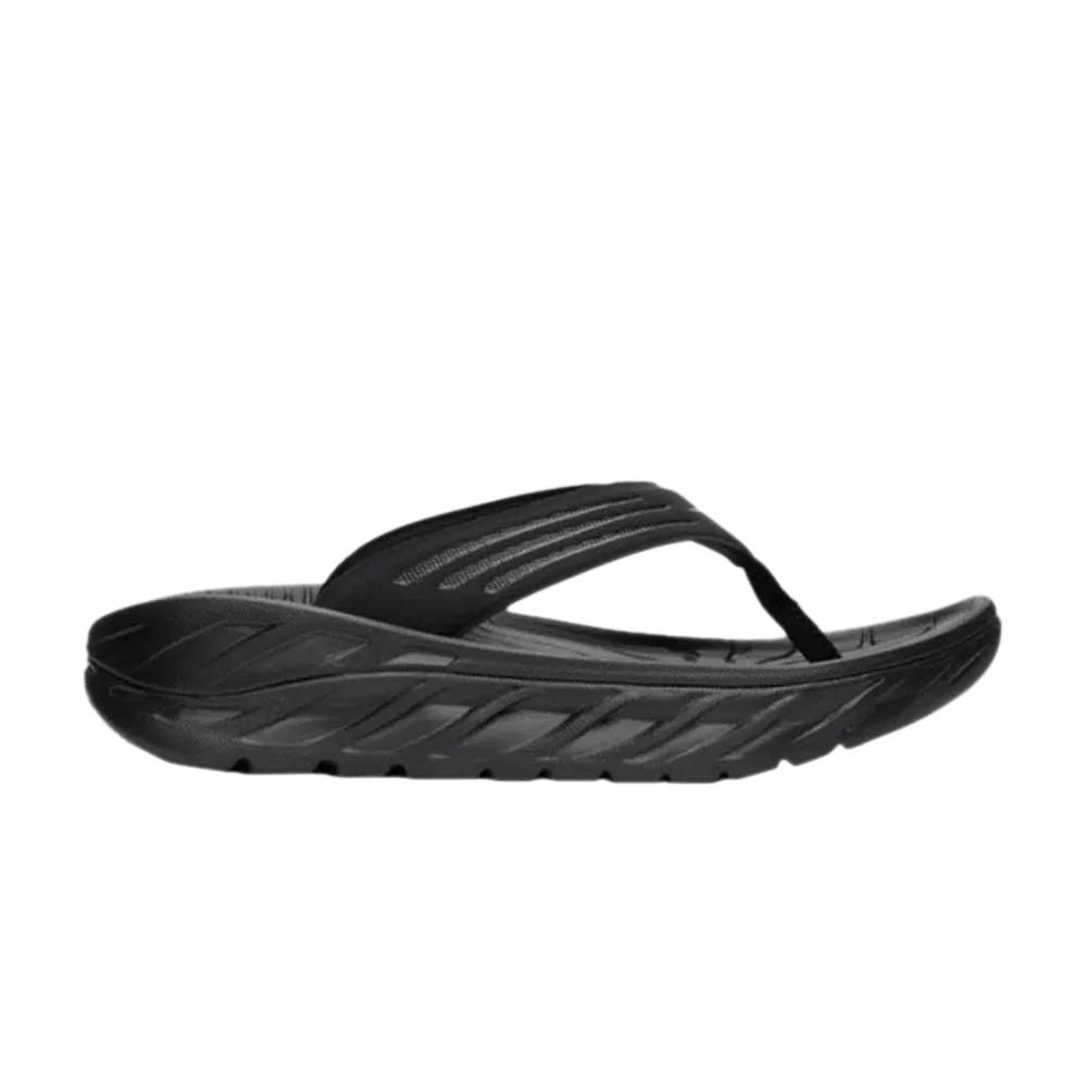 HOKA Ora Recovery Flip Slide Black