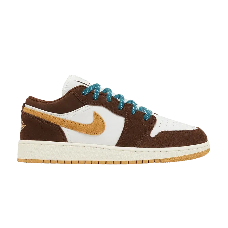 Air Jordan 1 Low Black Twine Brown