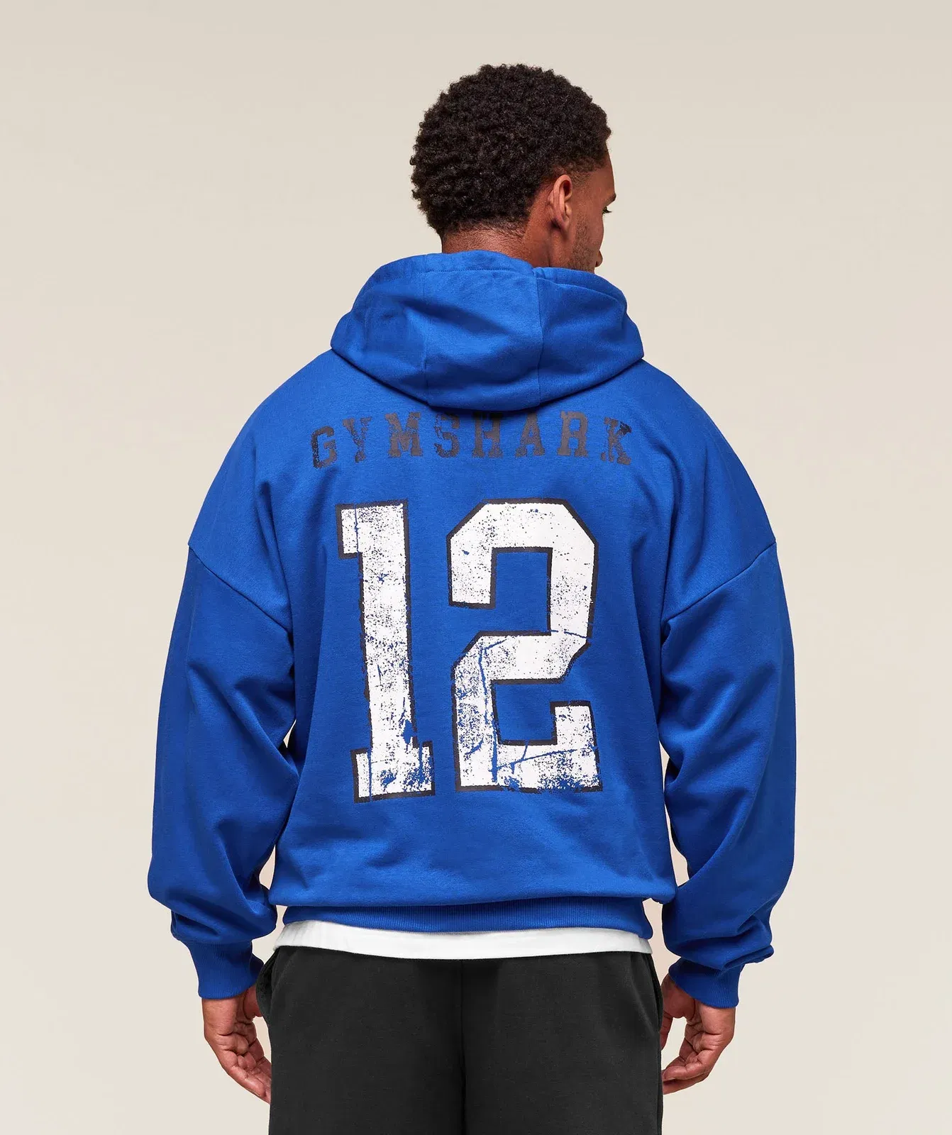 Collegiate Graphic Hoodie Athletic Blue