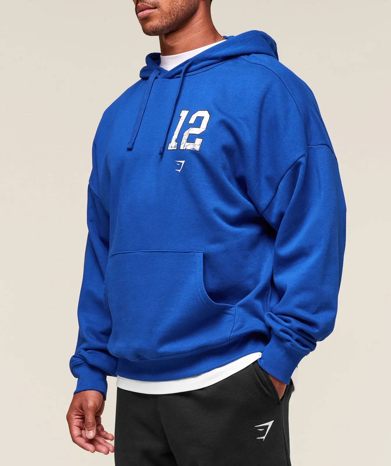 Collegiate Graphic Hoodie Athletic Blue