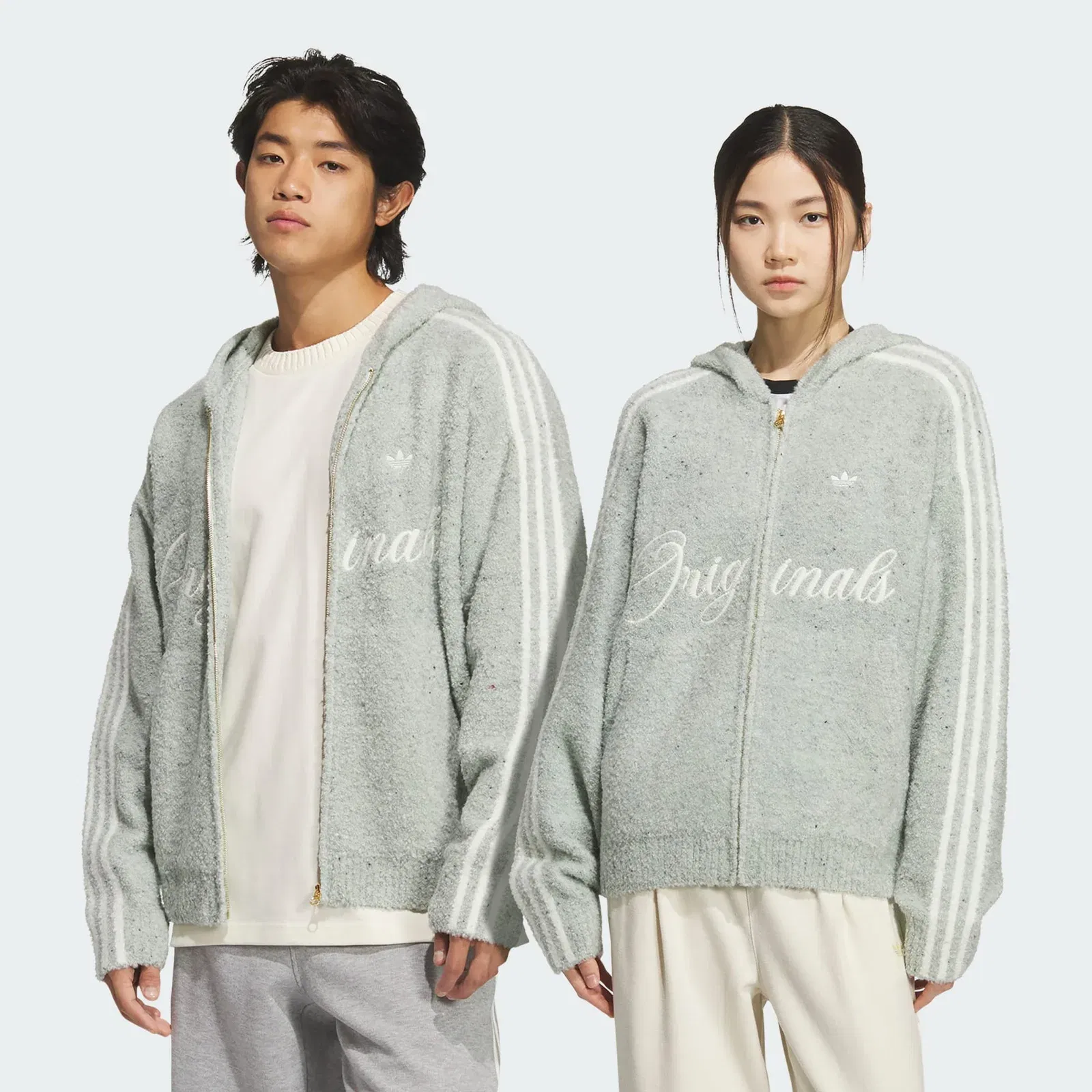 CRAFTED JACKET Hoodie Linen Green