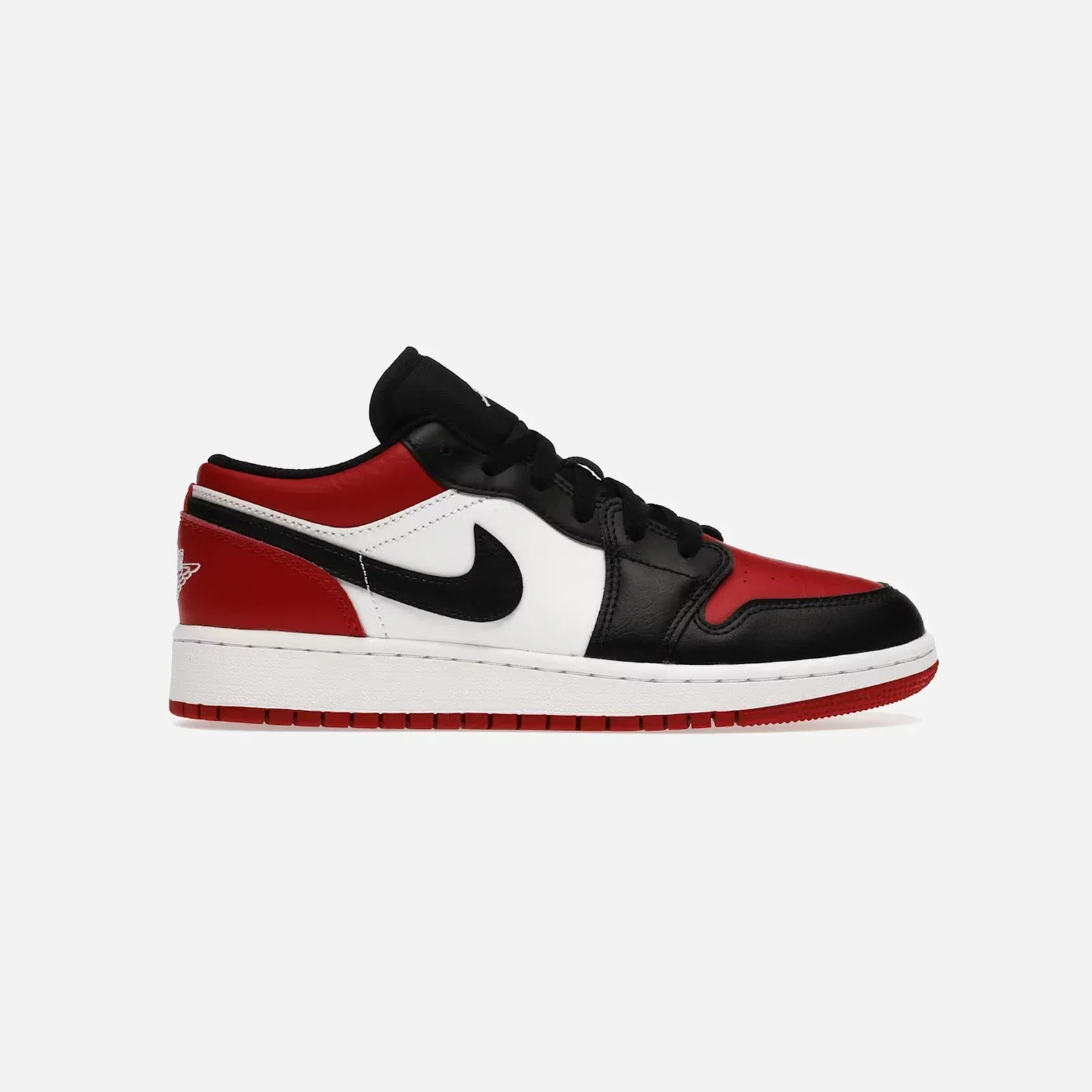 Air Jordan 1 Low GS Bred Toe