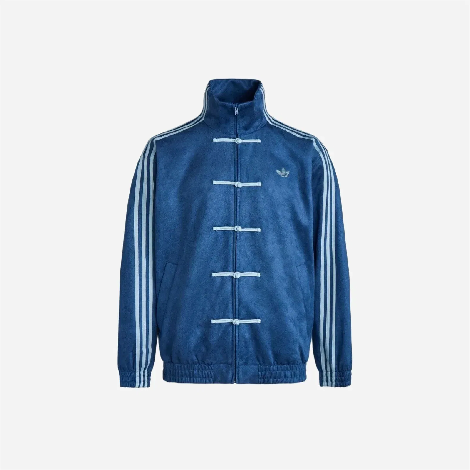 Adidas Originals CTT Chinese Track Top Casual Jacket Light Grey Blue