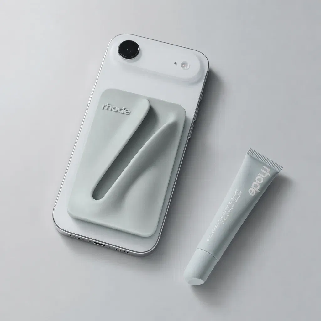 Rhode Snap-On Lip Case Lip Holder With Magsafe Grey Price in India