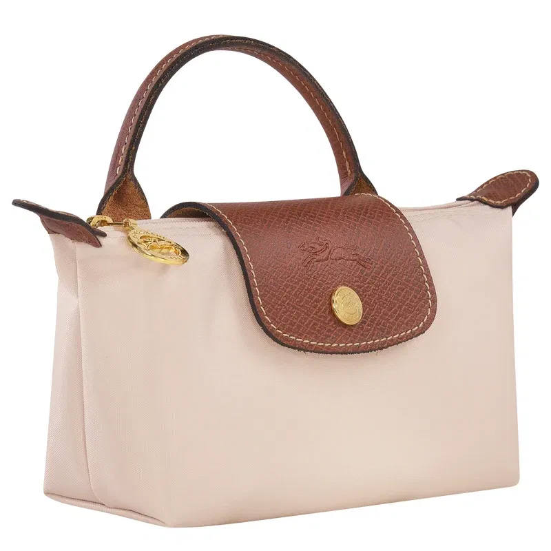 Longchamp Le Pliage Original pouch with handle in the color Paper