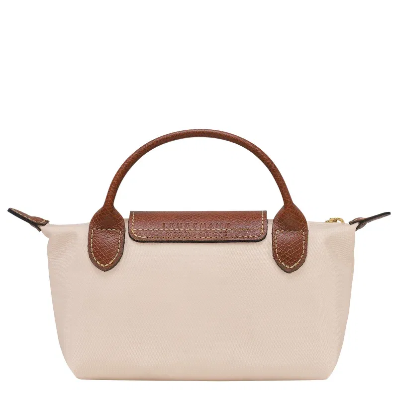 Longchamp Le Pliage Original pouch with handle in the color Paper