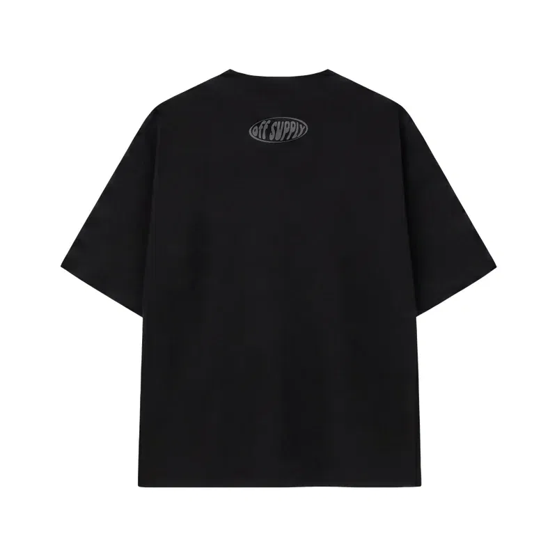 Off Supply Off-Axis Tee - Black