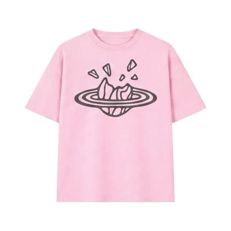 Off Supply Off-Axis Tee - Pink