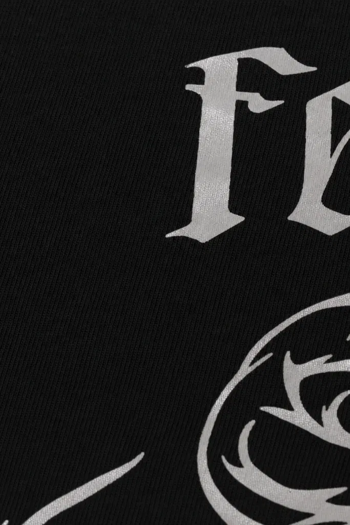 Voyd Fear Less Black T-shirt