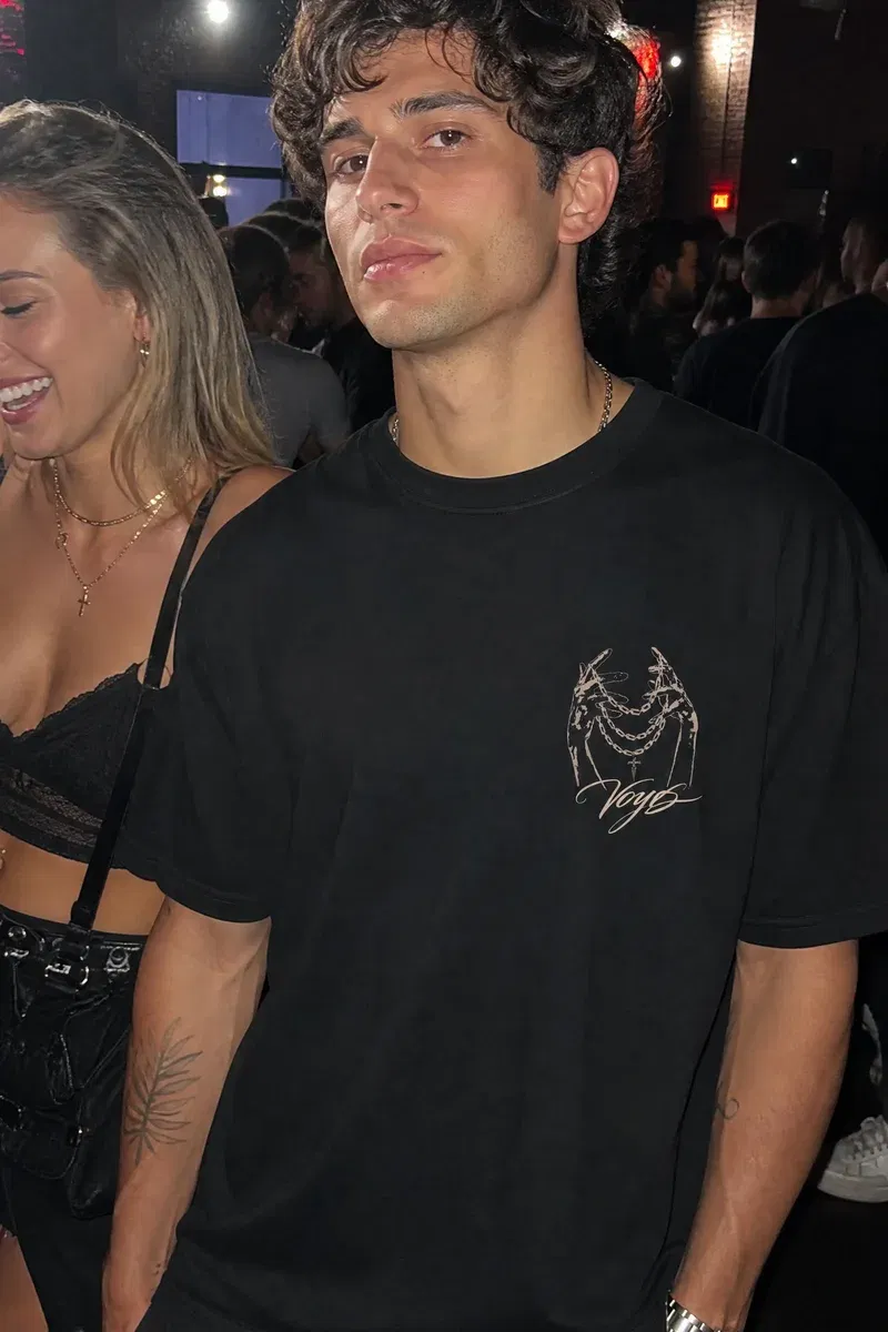 Voyd Heart in Chains Black T-shirt