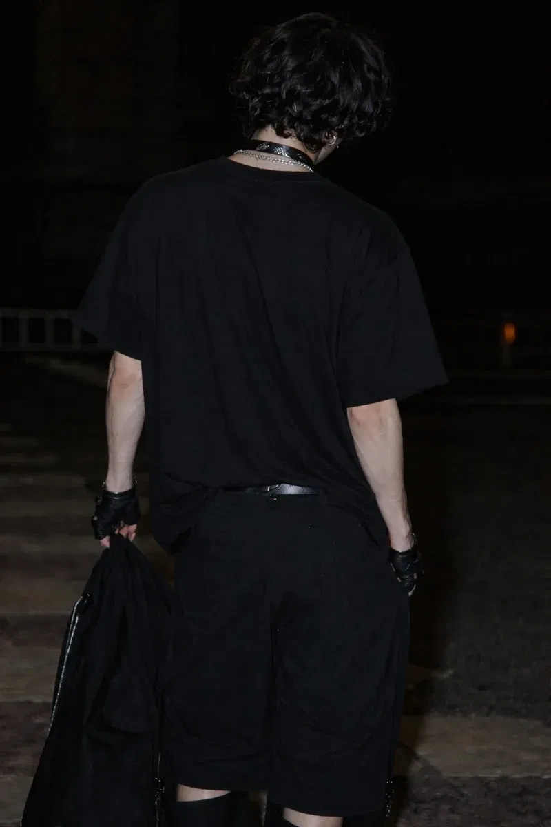Voyd Heart in Static Black T-shirt