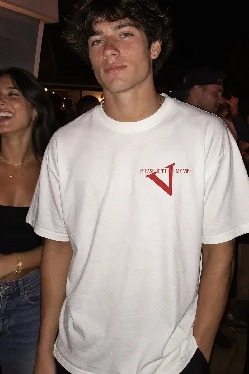 Voyd Mental Noise white T-shirt