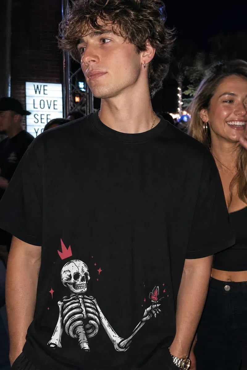Voyd Smile After Death Black T-shirt