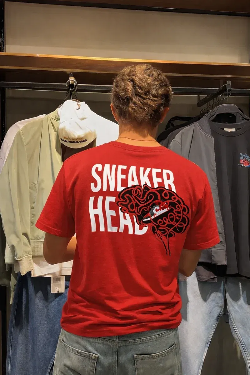 City Off Domes Hustle Brain Red T-Shirt