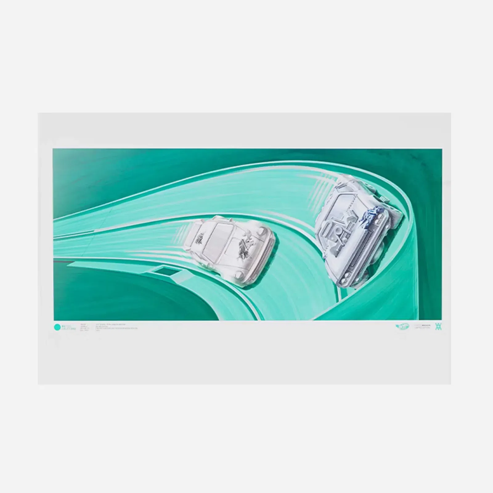 Hot Wheels x Daniel Arsham Legends Archive Lap 1 Poster