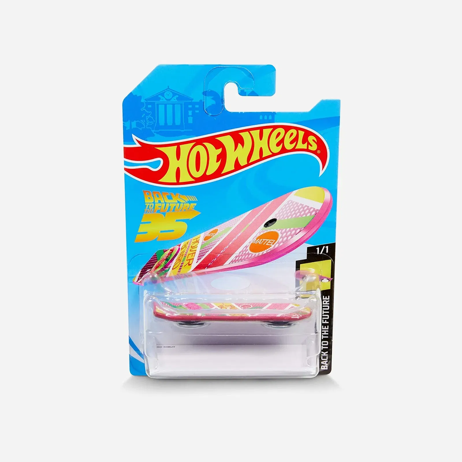 Hot Wheels Back to The Future 35th Anniversary Mattel Hoverboard Replica Die-Cast Vehicle