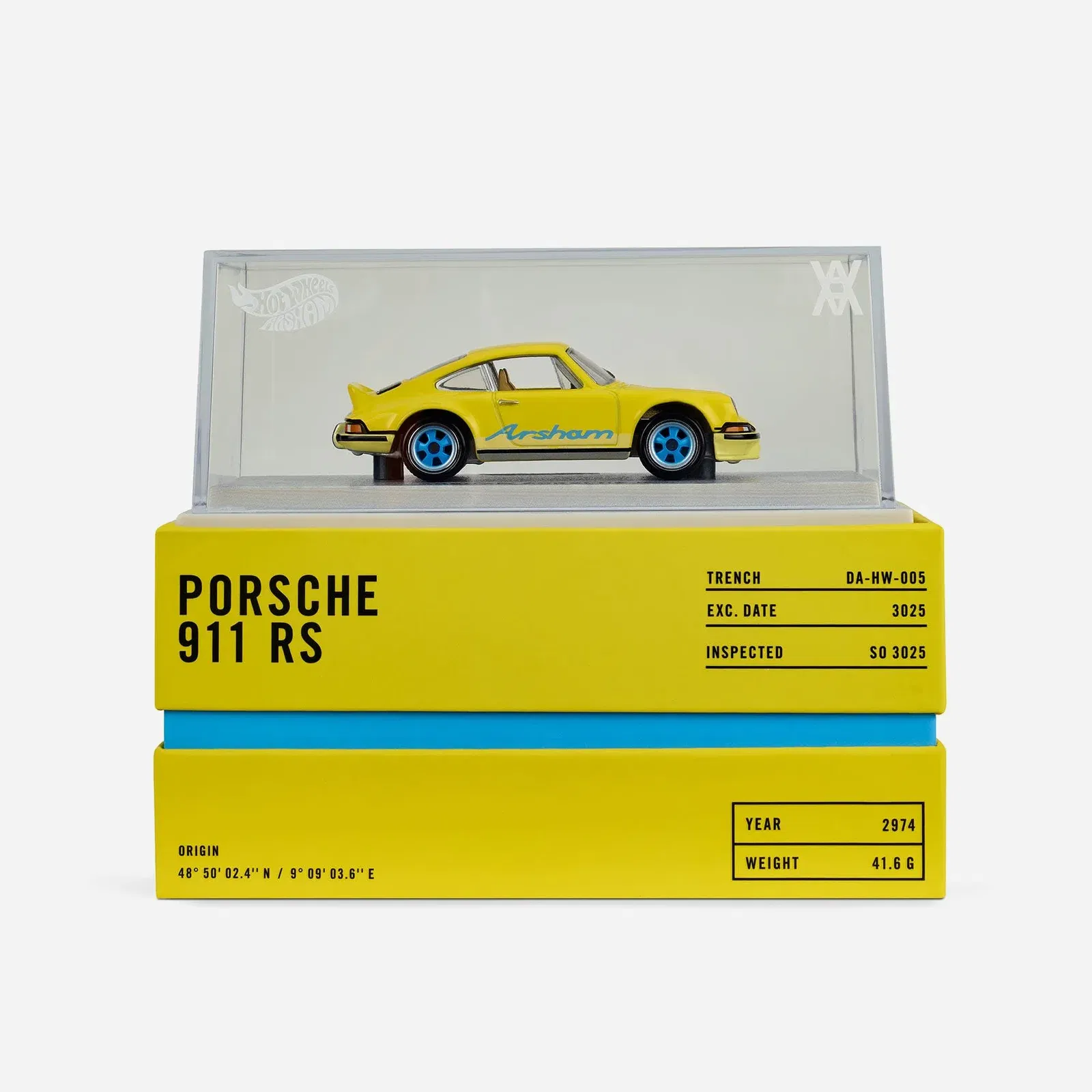 Hot Wheels x Daniel Arsham 1973 Porsche 911 RSA