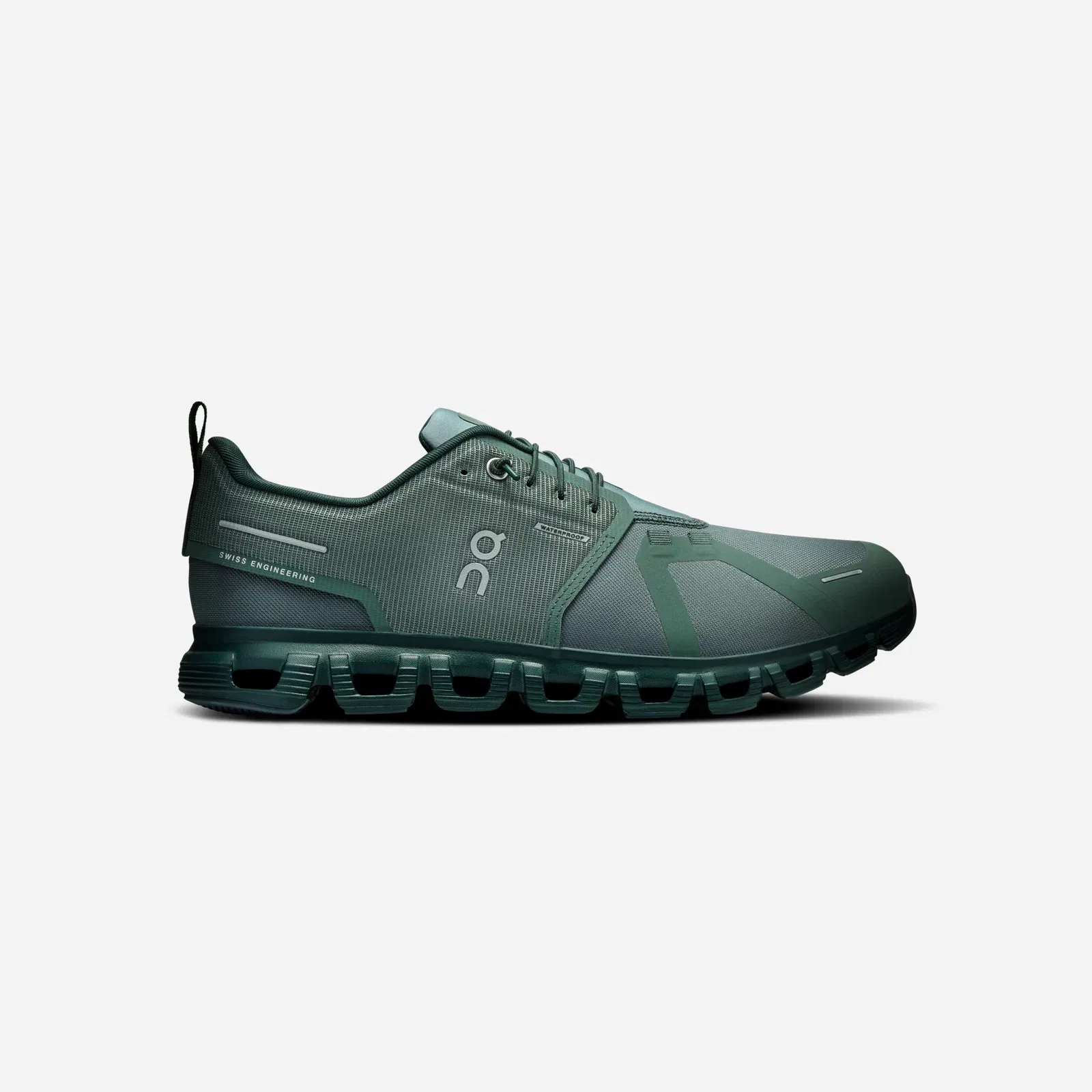 On Running Cloud 6 Waterproof Olive Evergreen