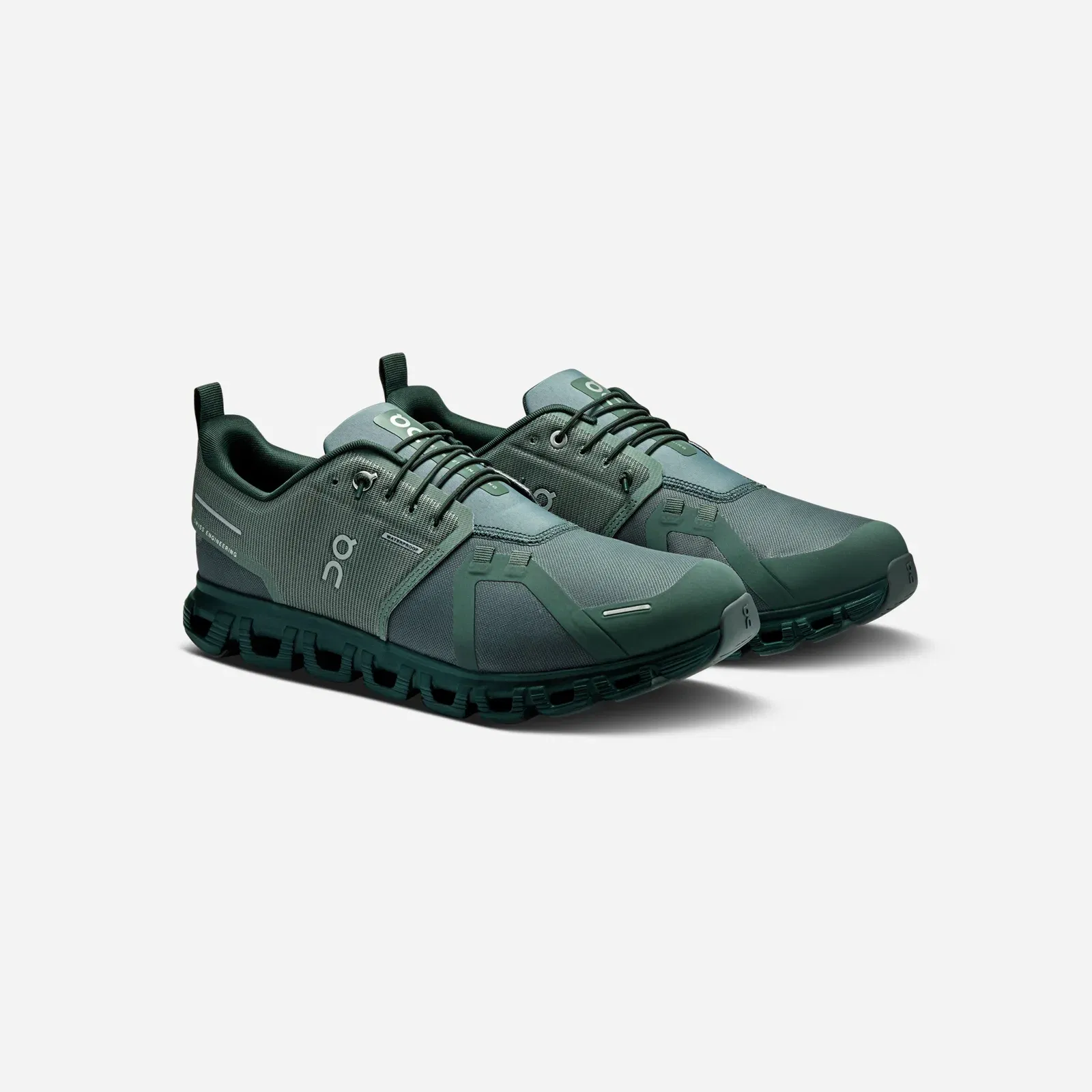 On Running Cloud 6 Waterproof Olive Evergreen