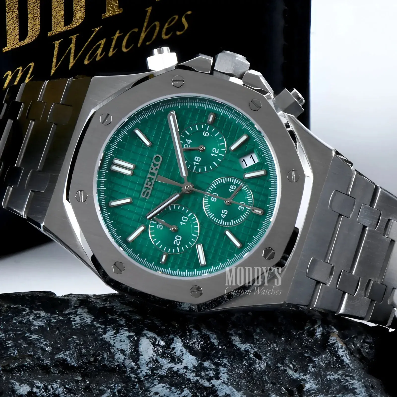 Royal Seikoak Chrono Green