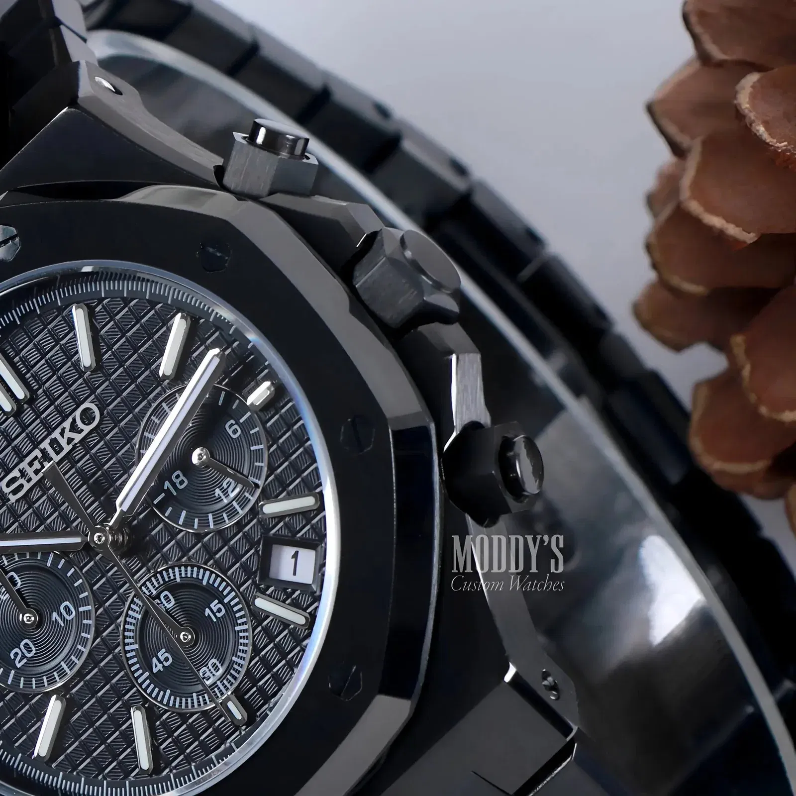 Royal Seikoak Chrono Triple Black