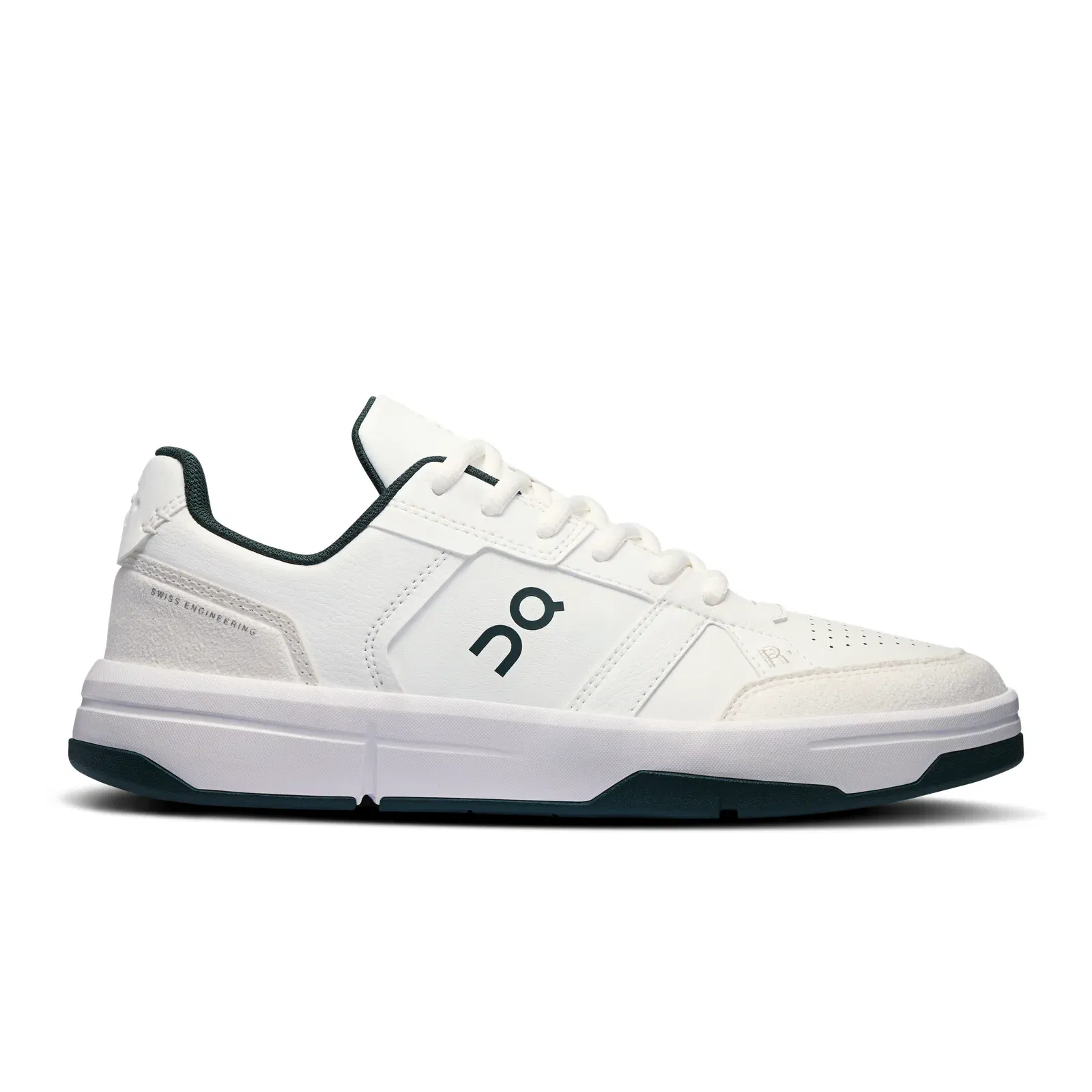 ON Wmns The Roger Clubhouse 'White Evergreen'