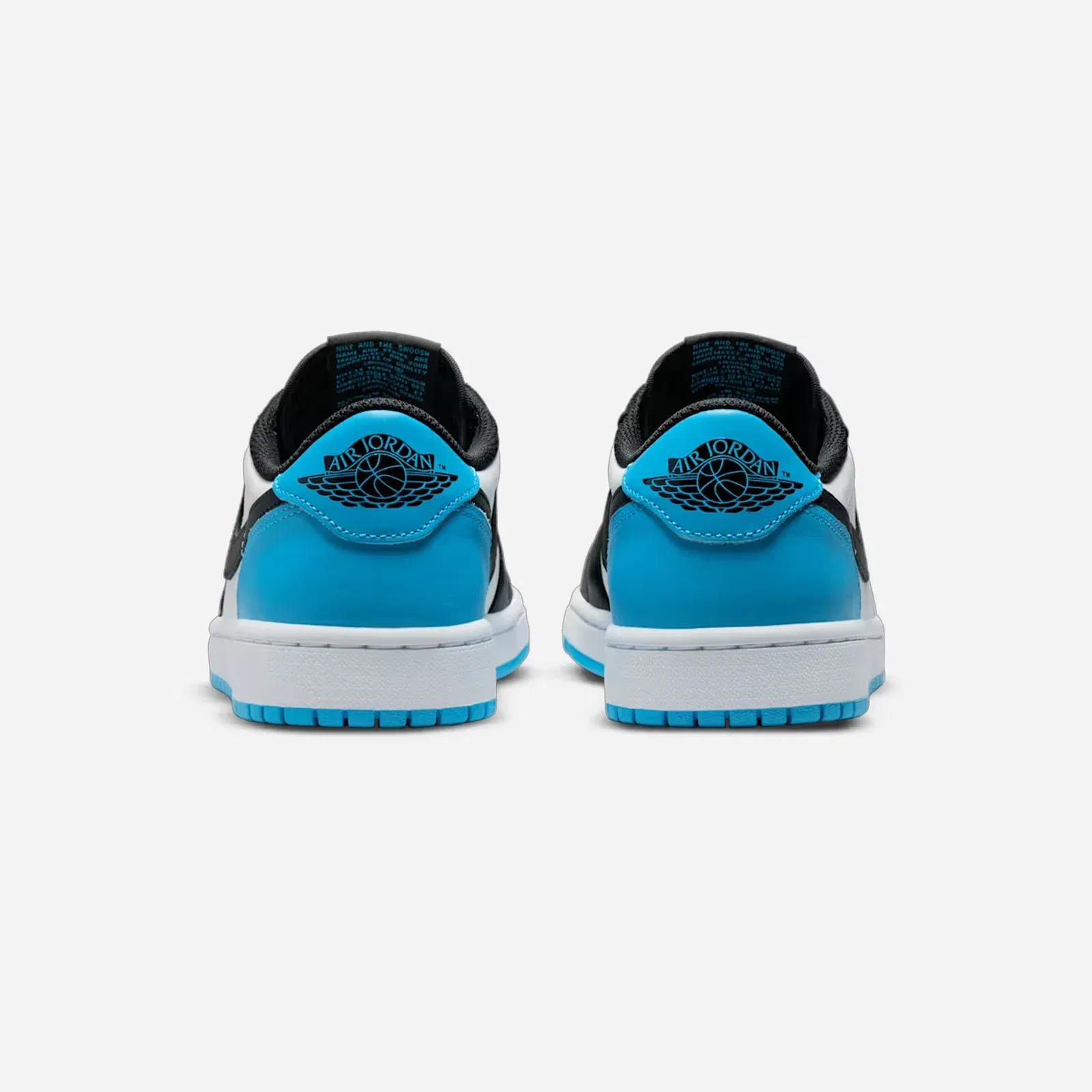 Jordan 1 Low White Gum Light Brown Dark Powder Blue (Women's)