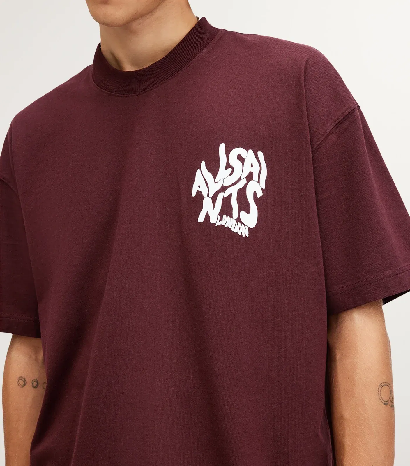 ALL SAINTS Orlando Logo T-Shirt