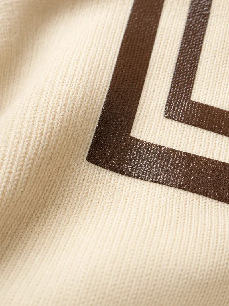 Monaco Knit Polo – Warm Oat