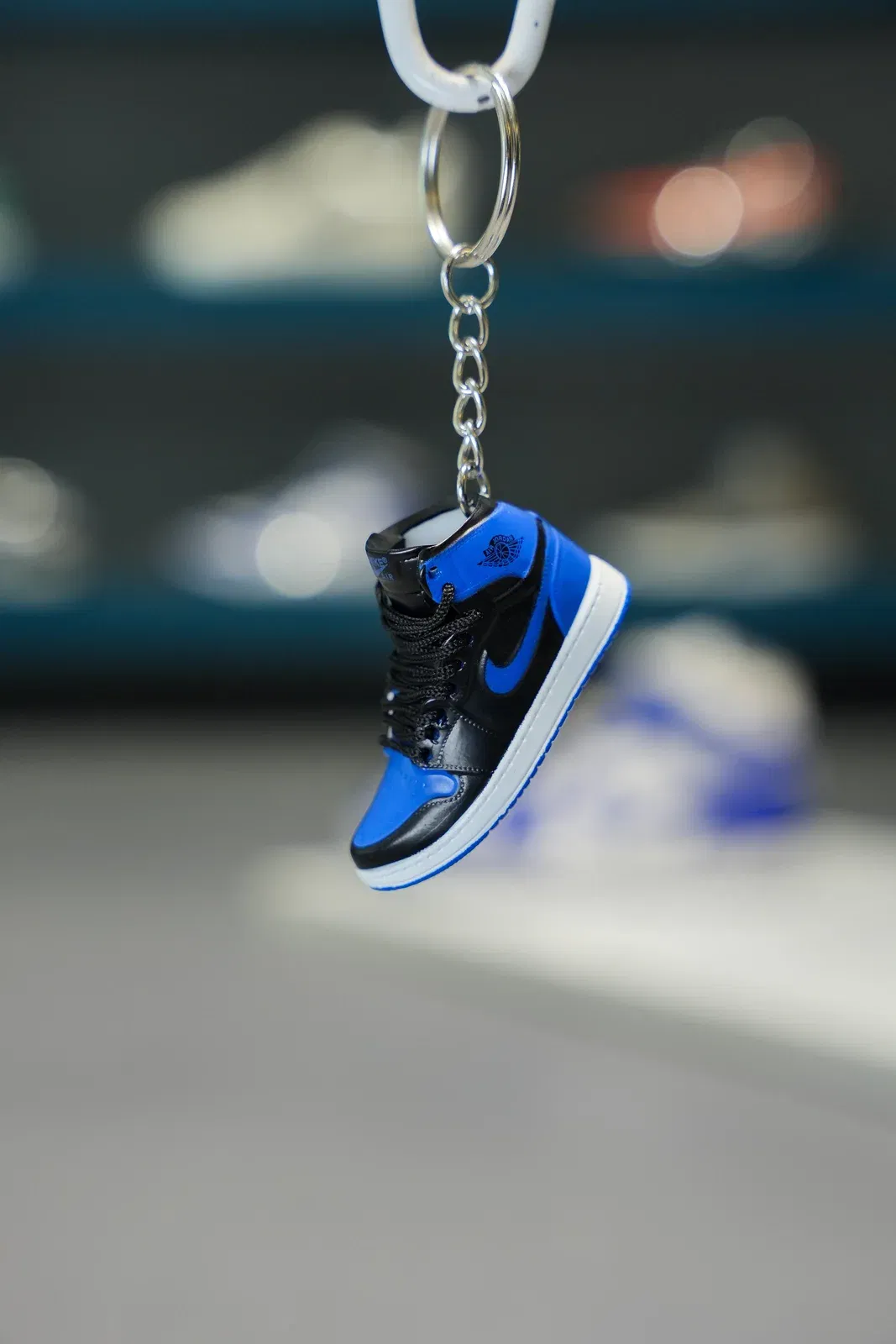 3D Sneaker Keychain AJ1 High Game Royal Blue