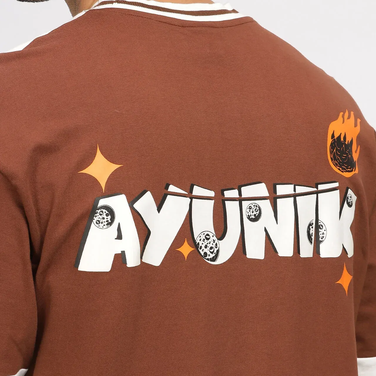 Rich Mocha Cut & Sew T-Shirt