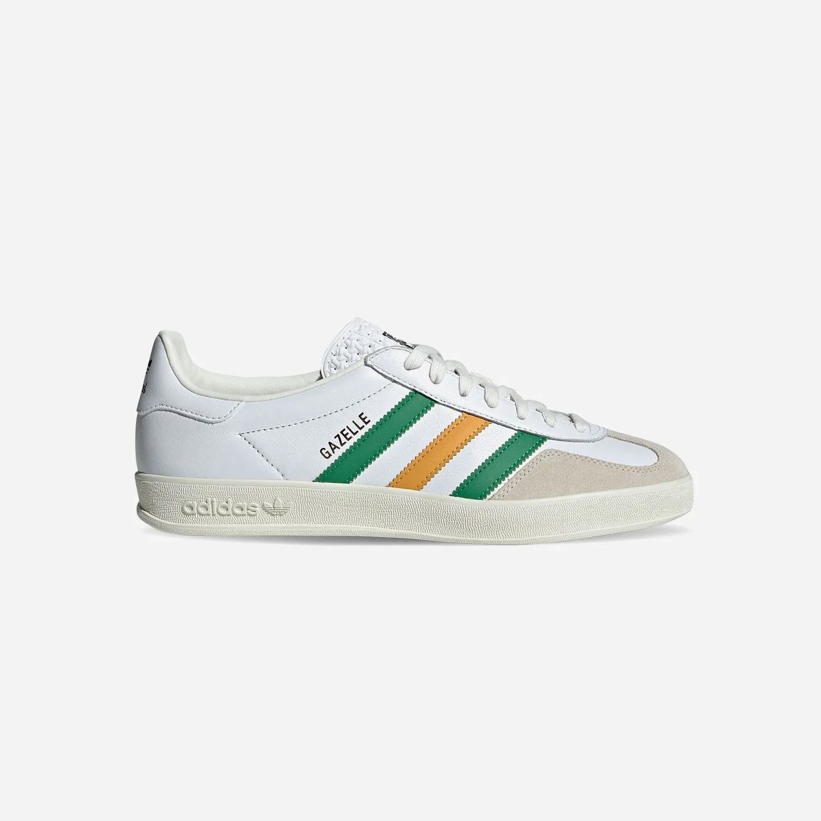 Adidas Gazelle Indoor Collegiate Green Preloved Yellow