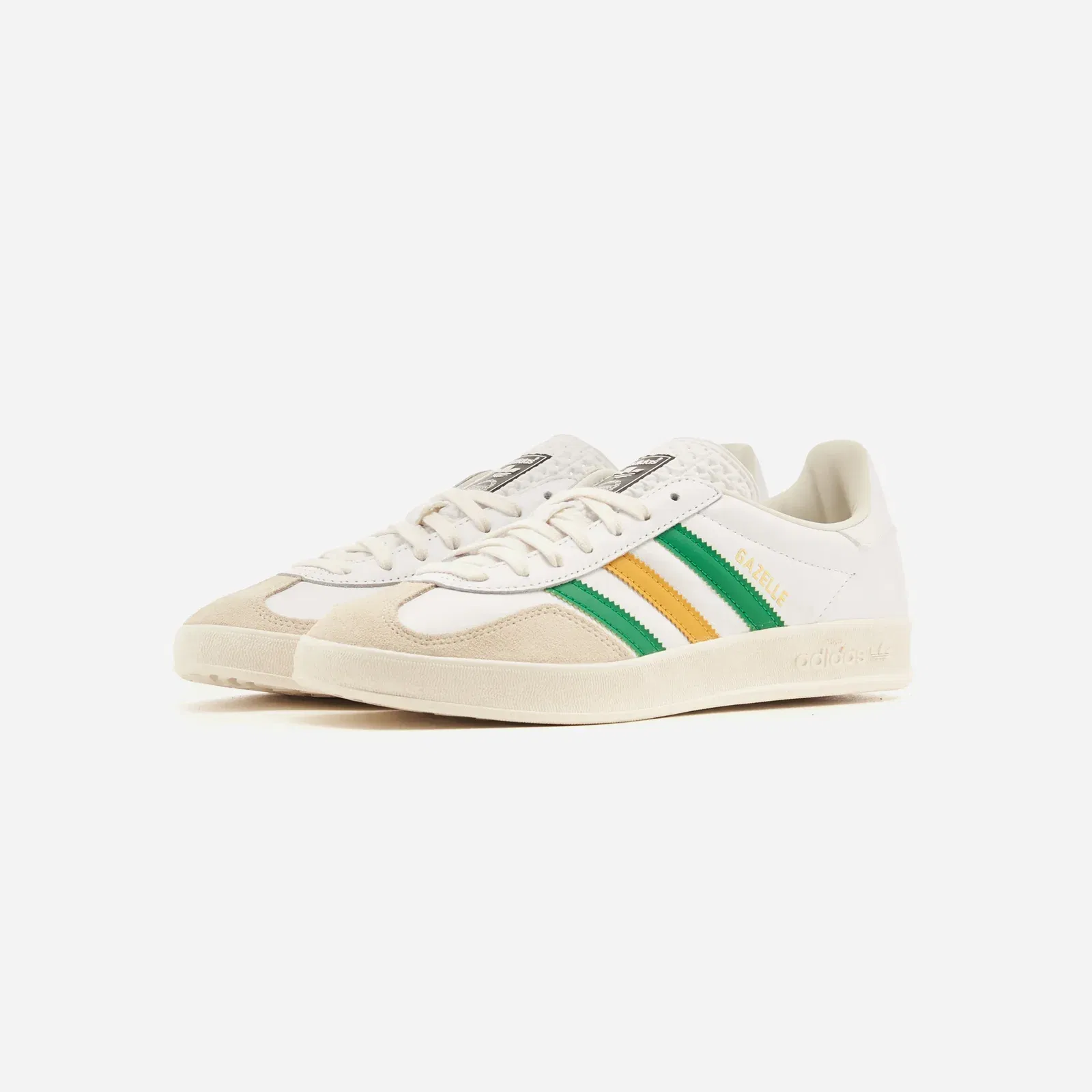 Adidas Gazelle Indoor Collegiate Green Preloved Yellow
