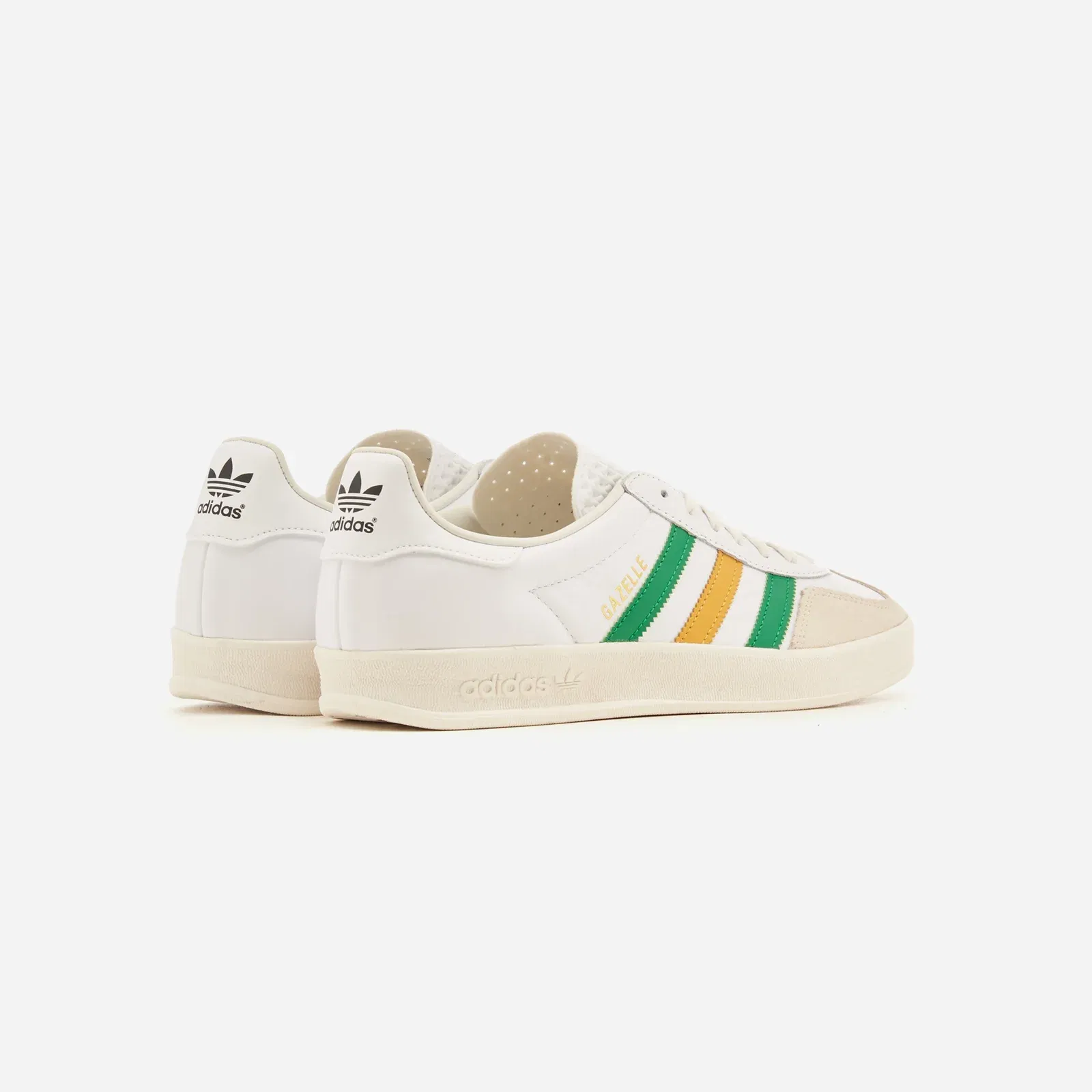 Adidas Gazelle Indoor Collegiate Green Preloved Yellow