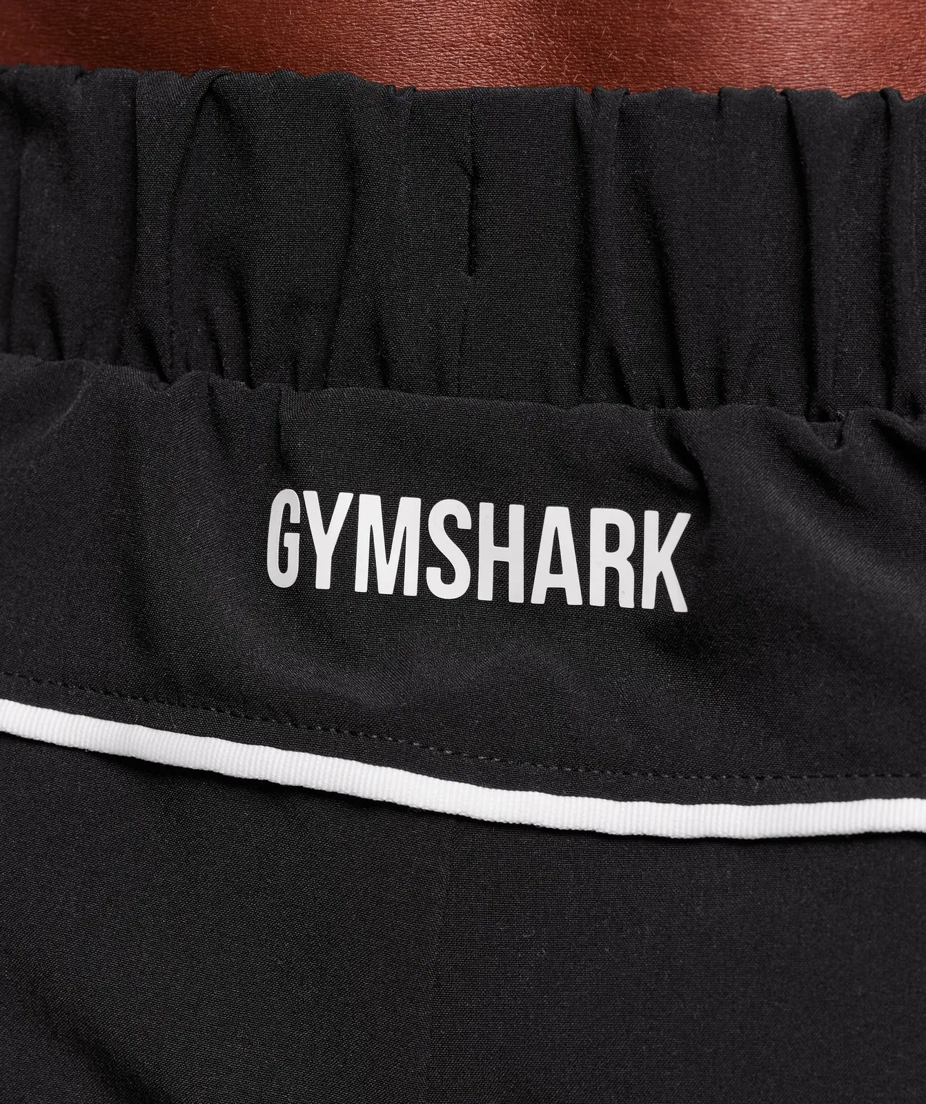 Gymshark Arrival Woven Block Joggers - Black