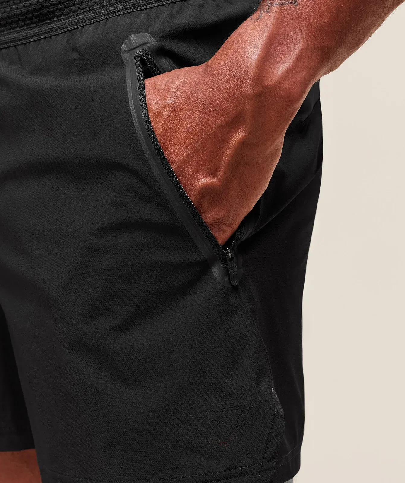Gymshark Fit Elite 5" Shorts "Black"