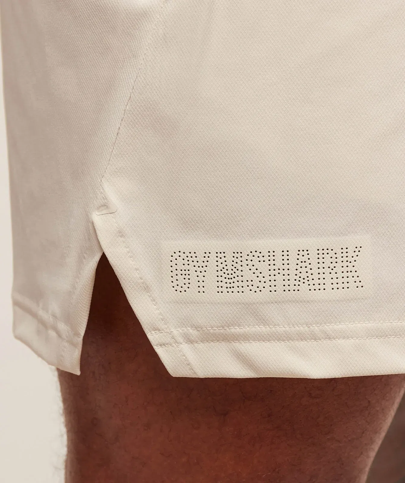 Gymshark Fit Elite 5" Shorts "Oat White"