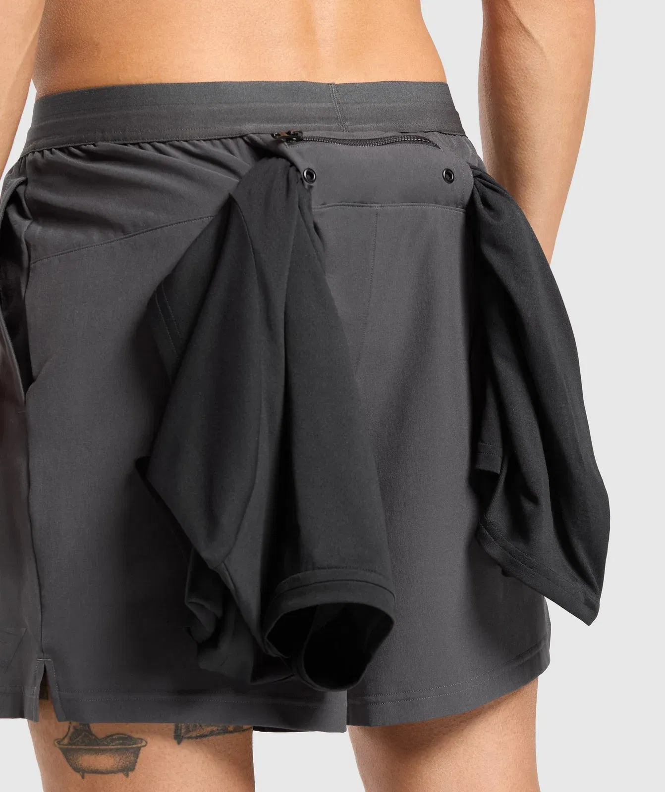 Gymshark Land to Water 6" Shorts "Asphalt Grey"
