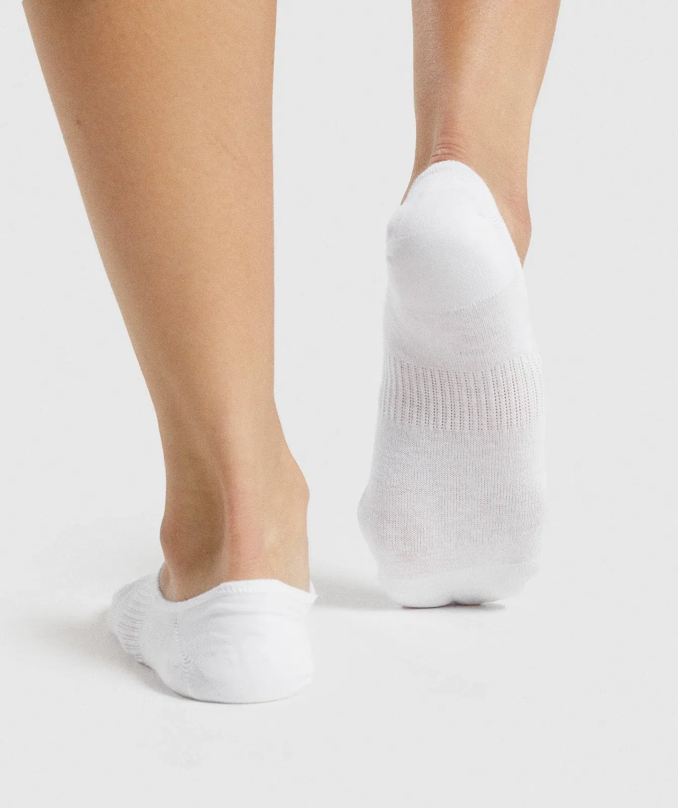 Gymshark No Show Socks 3pk "White"