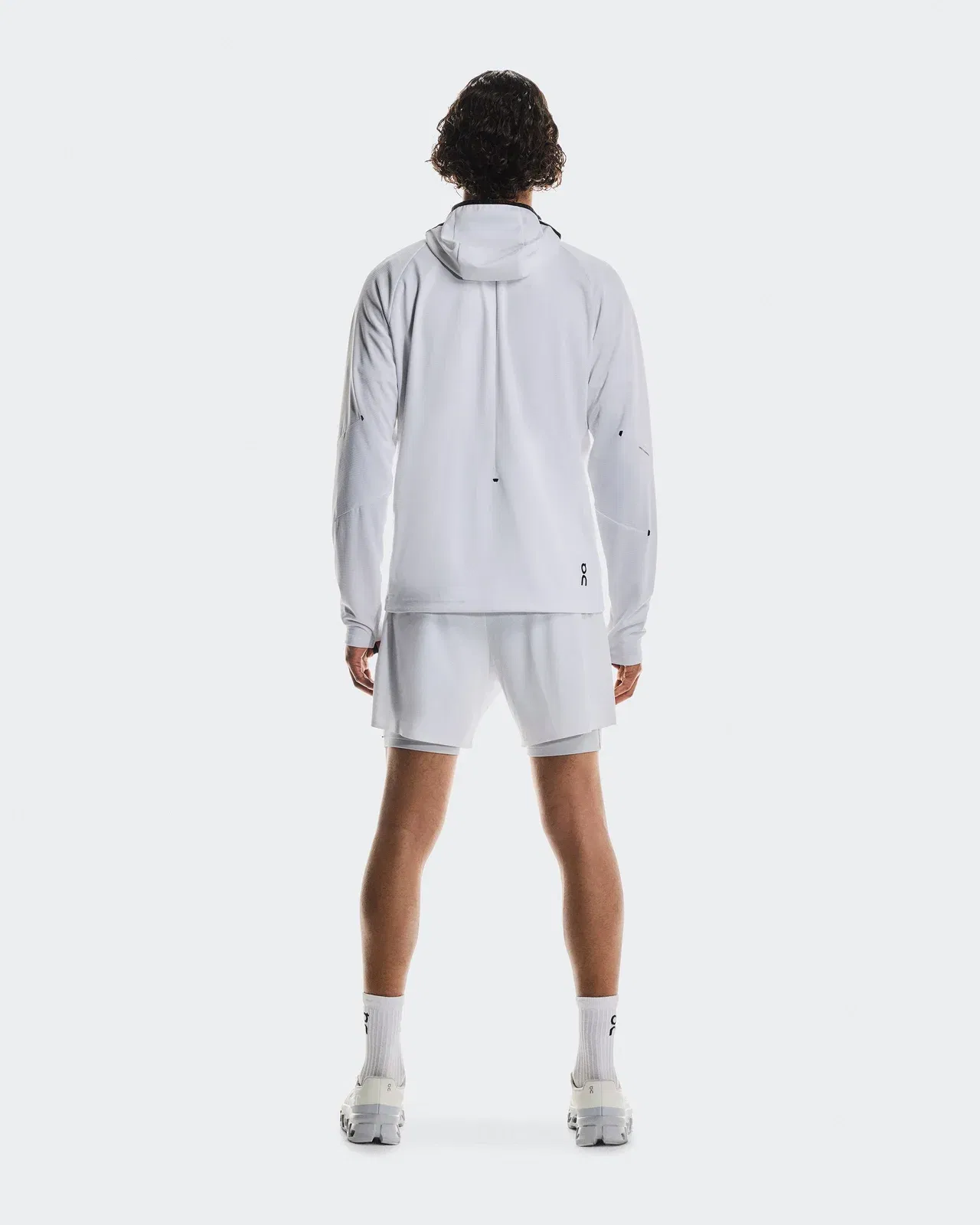On 5" Performance 2/1 Shorts White Glacier