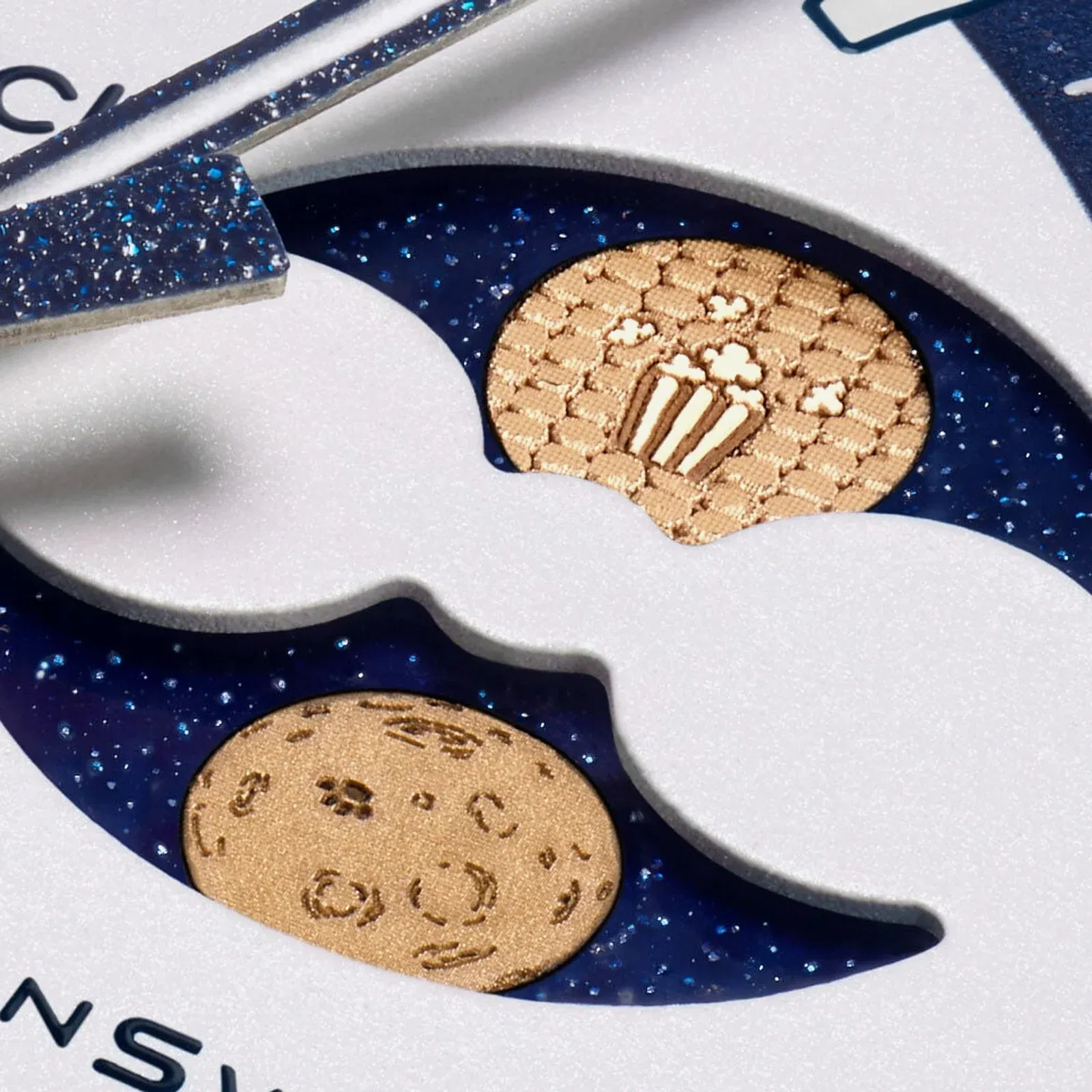 Swatch X Omega Bioceramic Moonswatch Mission To Earthphase - Moonshine Snoopy Gold Popcorn