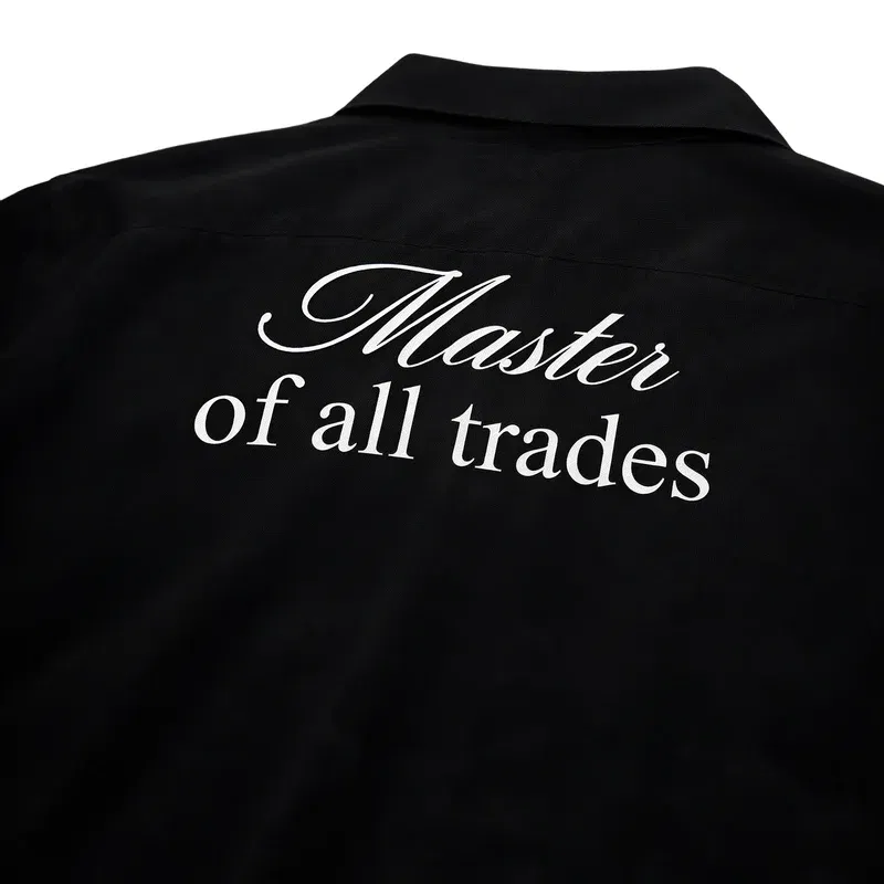 Myugen Master of All Trades Bowling Shirt Black